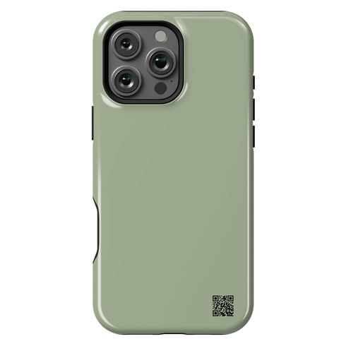 Custom Special Message QR Code Edge iPhone Case